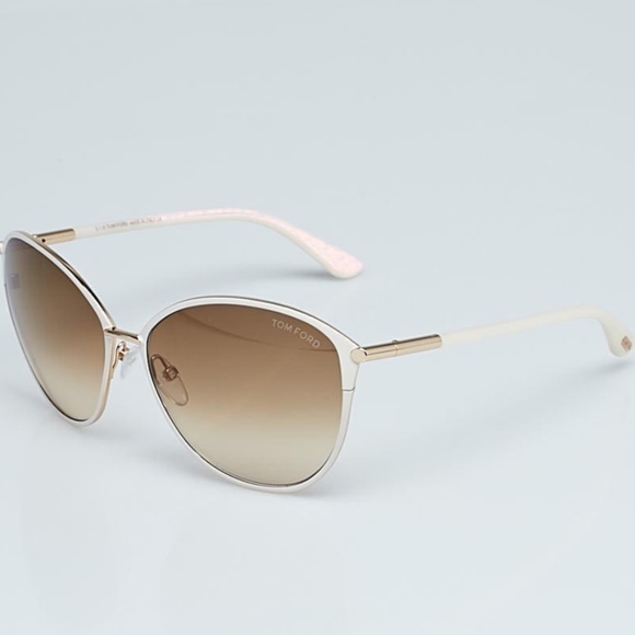 Tom Ford Accessories - New TOM FORD White Pearl Aviator Sunglasses